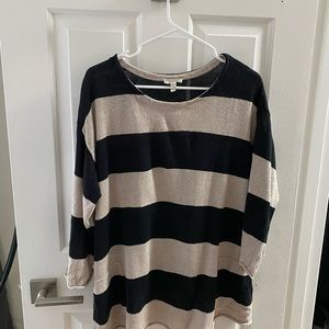 Eileen Fisher Woman - Linen Blend Sweater